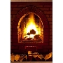 Обогреватель настенный ЭОБН-0,4-220-УХЛ4, Дыхание тепла, Камин, Брест (1020*610мм), 400 Вт (17с411)