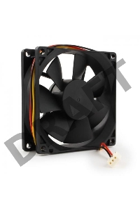 Вентилятор для корпуса Gembird 80x80x25mm, sleeve, узкий разъем 3pin FANCASE