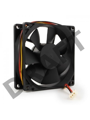 Вентилятор для корпуса Gembird 80x80x25mm, sleeve, узкий разъем 3pin FANCASE
