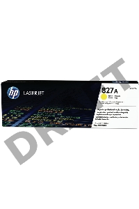 Тонер Картридж HP 827A CF302A желтый для HP CLJ Ent M880