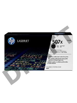 Тонер-картридж HP 507X CE400X черный для CLJ M551/MFP M575 11000 стр.