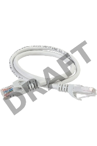 Коммутационный шнур (патч-корд), кат.5Е UTP, 3м, серый Коммутационный шнур (патч-корд), кат.5Е UTP, 3м, серый