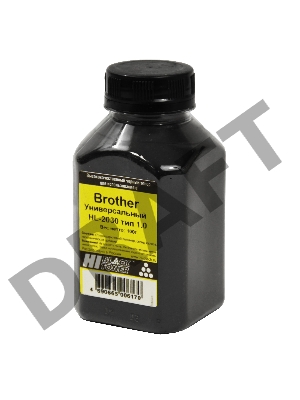 Тонер Brother Универсальный HL-2030 Тип 1.0 (Hi-Black) 100 г, банка     