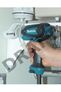 Дрель-шуруповерт Makita TD0101F Шуруповерт уд,{230Вт,0-3200у\м,6-ти гран 6.35,100Нм,0.99кг,кор,M4-M14,бита Philips,подсветка}
