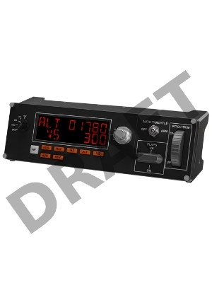 Контроллер игровой Logitech G Saitek Pro Flight Multi Panel (панель управления автопилотом для авиасимуляторов)