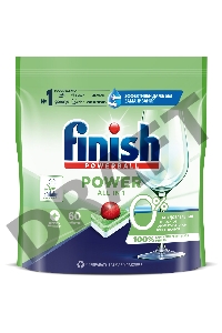 Таблетки Finish Power All in 1 (упак.:60шт) (3187929) для посудомоечных машин