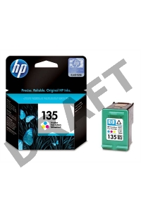 Картридж струйный HP 135 C8766HE многоцветный для HP DJ 6543/5743/6843/PS 8153/8453 (330стр.)