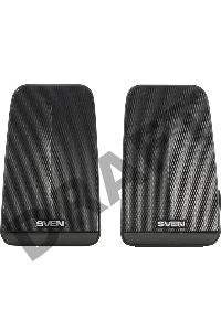 Колонки Sven 380 2.0 черный 6Вт