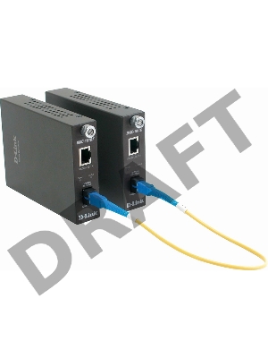 Сетевое оборудование D-Link (DMC-1910T) Конвертер 1G UTP в 1G SM Single Fiber (15km, 1xSC), трансмиттер