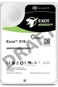 Жесткий диск SEAGATE 16Tb, ST16000NM002G, SAS Exos X16, 7200 rpm, 256Mb buffer