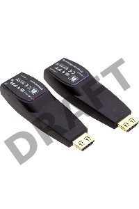 Передатчик и приемник сигнала HDMI по волоконно-оптическому кабелю; кабель 2LC, многомодовый ОМ3, до 200 м, поддержка 4К60 4:4:4 [94-0006150]