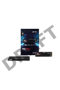 Твердотельный диск 1TB Samsung 990 PRO, M.2, PCI-E 4.0 x4, TLC 3D NAND [R/W - 7450/6900 MB/s] /EU