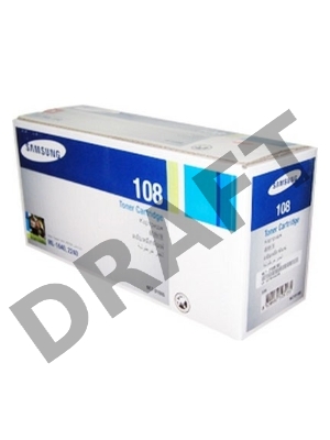 Тонер-картридж Samsung MLT-D108S черный для Samsung ML-1640/1641/2240/2241 (1500стр.)