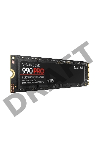 Твердотельный диск 1TB Samsung 990 PRO, M.2, PCI-E 4.0 x4, TLC 3D NAND [R/W - 7450/6900 MB/s] /EU