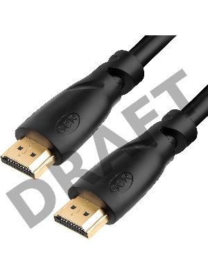 Кабель Greenconnect 1.5m HDMI 1.4, OD7.3mm, 30/30 AWG, позолоченные контакты, Ethernet 10.2 Гбит/с, 3D, 4K, экран Greenconnect Кабель 1.5m HDMI 1.4, OD7.3mm, 30/30 AWG, позолоченные контакты, Ethernet 10.2 Гбит/с, 3D, 4K, экран