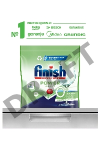 Таблетки Finish Power All in 1 (упак.:60шт) (3187929) для посудомоечных машин