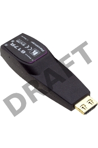 Передатчик и приемник сигнала HDMI по волоконно-оптическому кабелю; кабель 2LC, многомодовый ОМ3, до 200 м, поддержка 4К60 4:4:4 [94-0006150]