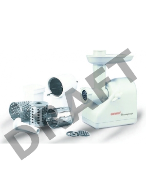 Мясорубка Белвар Помощница КЭМ-36/220-4-30, 1000 Вт, насадка для теста, колбас, шинковка, ф-ция реверс