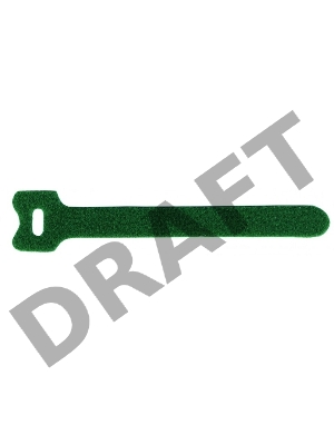 Хомут-липучка 125мм, 20 шт., зеленый Хомут-липучка 125мм, 20 шт., зеленый