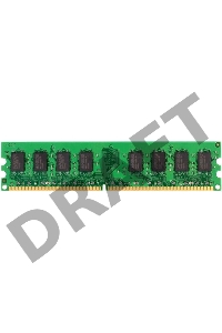 Память AMD 2GB DDR2  800MHz DIMM R3 Value Series Green R322G805U2S-UG Non-ECC, CL6, 1.8V, RTL