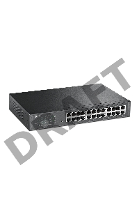Коммутатор TP-Link SMB TL-SG1024DE 24-Port Gigabit Easy Smart Switch, 24 10/100/100Mbps RJ45 ports,  MTU/Port/Tag-based VLAN, QoS, IGMP Snooping
