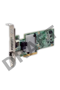 Контроллер LSI MegaRAID SAS9380-4i4e SGL  (LSI00439) SAS 12G, (PCI-E 3.0 x8, LP) , RAID 0,1,10,5,6, 8port (1*intSFF8643 + 1*extSFF8644),1GB onboard, К