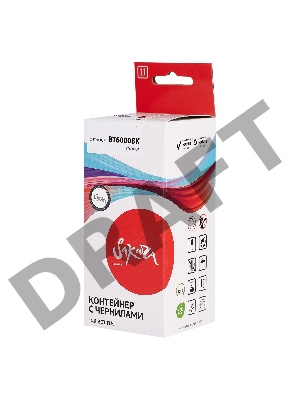 Чернила Sakura BT6000BK для Brother, черный, 7300 к., 140 мл.