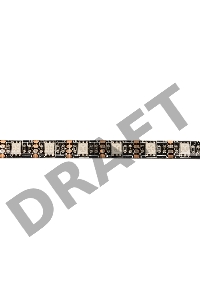 LED лента с USB коннектором 5 В, 10 мм, IP65, SMD 5050, 60 LED/m, цвет свечения RGB