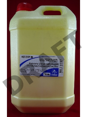Тонер Kyocera Universal (TK-590/540/550/560/570/580/895) yellow (кан. 1кг) B&W Standart (Tomoegawa) фас России