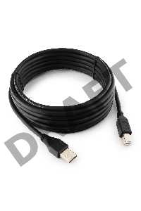 Кабель Gembird CCP-USB2-AMBM-15 USB 2.0 кабель PRO для соед. 4.5м AM/BM  позол. контакты, пакет 