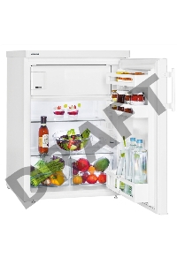 Мини-холодильник Liebherr T 1714 / 85x55.4х62.3, однокамерный, объем камер 127/18л, морозильная камера сверху, белый