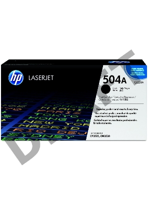 Тонер-картридж HP CE250A черный для CLJ CM3530/CP3525 5000стр.