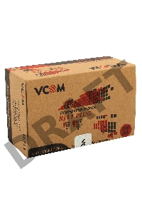 Коннектор телефонный RJ-11 6P4C (6 мест, 4 контакта) VCOM <VTE7716> 