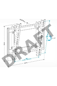 Кронштейн для телевизора Holder LCD-T2609 черный 22