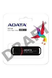 Флэш Диск ADATA Flash Drive 64GB UV150 {USB3.0, BLACK}