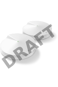 Роутер беспроводной TP-Link Deco M9 Plus (DECO M9 PLUS(2-PACK)) AC2200 10/100/1000BASE-TX белый (упак.:2шт)