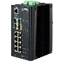 IGS-5225-8T2S2X индустриальный управляемый коммутатор IP30 Industrial L2+/L4 8-Port 1000T + 2-port 100/1000X SFP + 2-port 10G SFP+ Full Managed Switch (-40 to 75 C, dual redundant power input on 12~48VDC terminal block, DIDO)