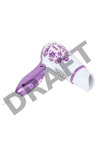 Фен Maxwell MW-2006(PK) розовый, 1400 Вт, 2 скорости