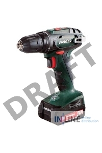 Дрель-шуруповерт безударная Metabo BS 14.4 Li 602206540 { 14,4В Li, 2х2.0Ач Li-Ion,13мм,кейс, вес 1.2 кг }