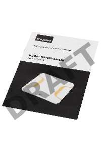 Весы напольные электронные Hyundai H-BS03871 макс.180кг белый