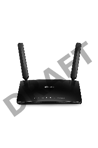 Роутер беспроводной TP-Link Archer MR400 AC1200 10/100BASE-TX/4G черный