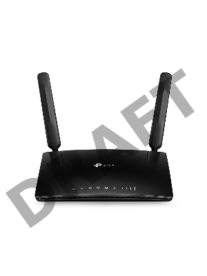 Роутер беспроводной TP-Link Archer MR400 AC1200 10/100BASE-TX/4G черный