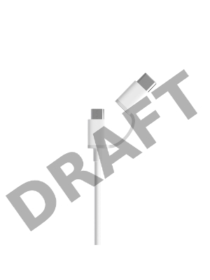 USB-кабель XIAOMI Mi 2-in-1 USB Cable Micro-USB to Type-C  (30cm)