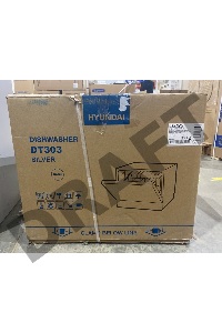 (Поврежденная упаковка, вмятина сверху) Посудомоечная машина Hyundai DT303 серебристый (компактная)