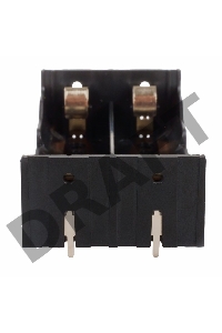 Батарейный отсек 2х18650 Li-ion (на плату)