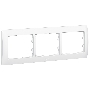 Электроустановочные изделия Legrand Legrand 771003 Рамка Galea Life 3 поста горизонтальная (белая)