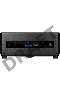Неттоп MSI Cubi 5 10M-840XRU i7 10510U (1.8) 16Gb SSD512Gb UHDG noOS GbitEth WiFi BT 65W черный
