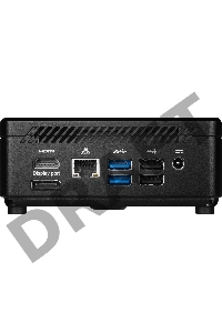 Неттоп MSI Cubi 5 10M-840XRU i7 10510U (1.8) 16Gb SSD512Gb UHDG noOS GbitEth WiFi BT 65W черный
