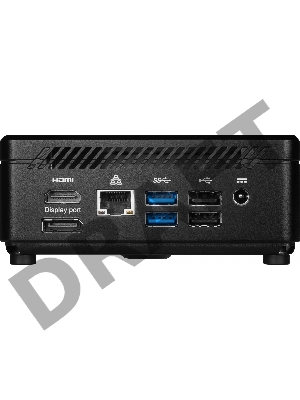 Неттоп MSI Cubi 5 10M-840XRU i7 10510U (1.8) 16Gb SSD512Gb UHDG noOS GbitEth WiFi BT 65W черный