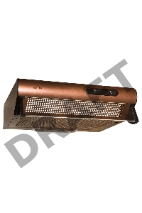 Вытяжка ELIKOR Davoline 60П-290-П3Л (медь) (медь, 160Вт, 3 скорости, механическое управление)